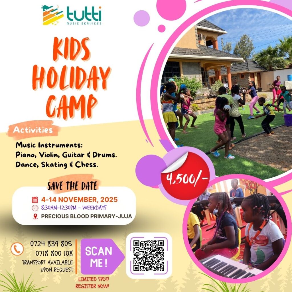 Kids' music holiday camp